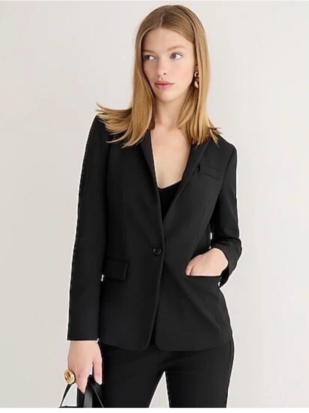 J.Crew Super 120s Campbell 100% Wool Women’s Blazer Size 6